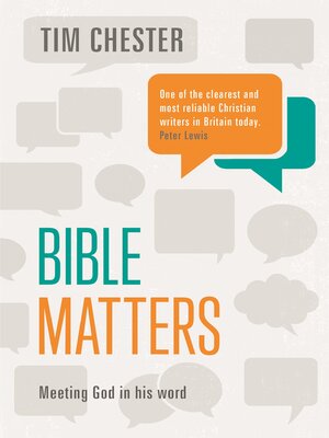 cover image of Bible Matters